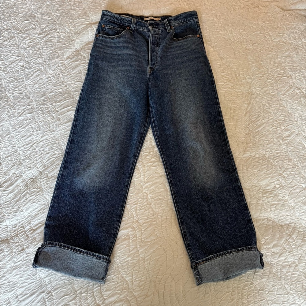 Levi’s Ribcage Straight Leg Classic Blue Women's Jeans size 29